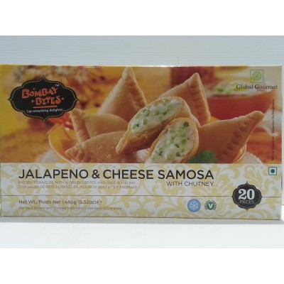Bombay Bites Jalapeno & Cheese Samosa 440g